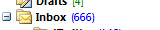666 emails in the inbox